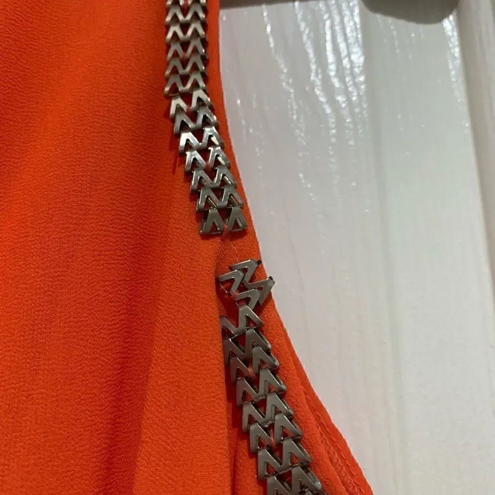 Umgee | Orange High-Low Dress | Large - Picture 10 of 13